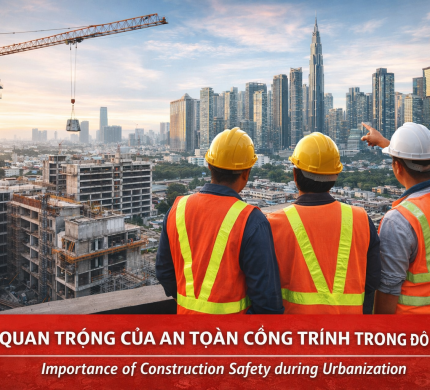 Tầm quan trọng của an toàn công trình trong đô thị hóa